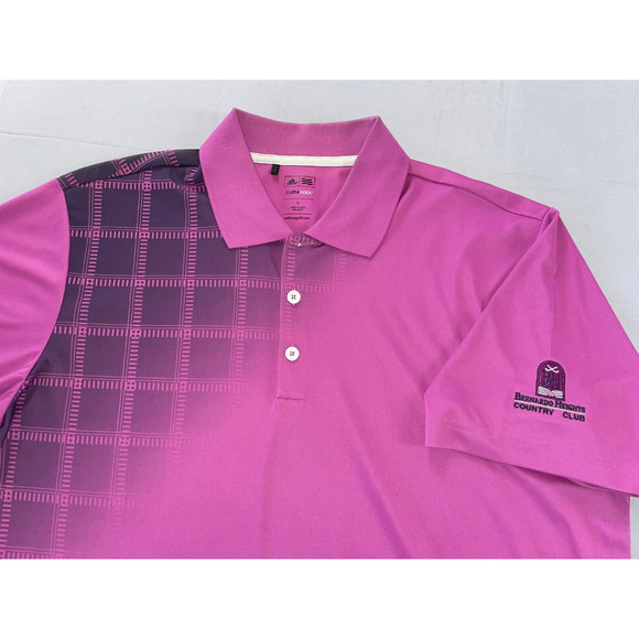 adidas Other - Adidas ClimaCool Casual Polo Golf Shirt. Bernardo Heights Country Club. L, MINT!